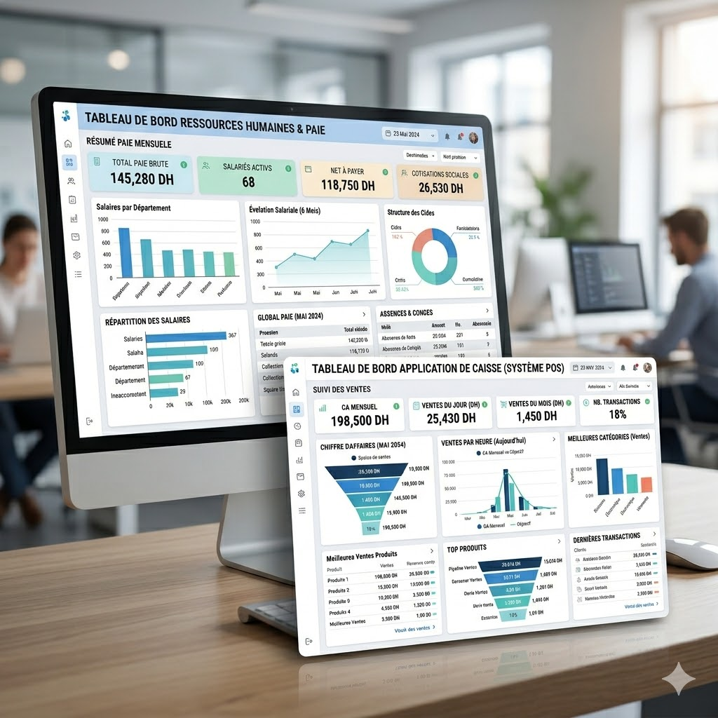 Tableau de bord NEURO SOFT